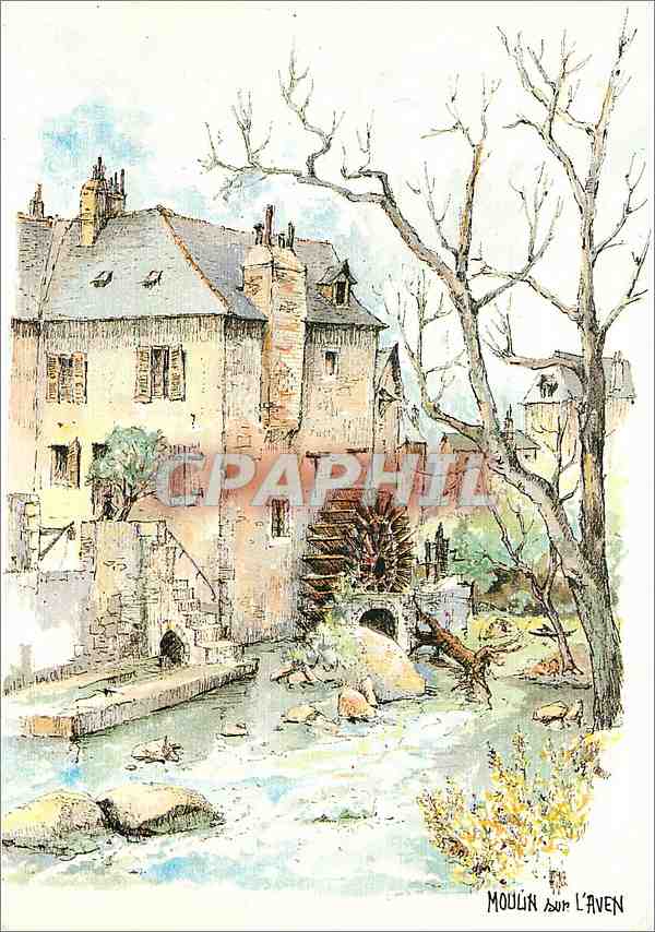 CPM Moulin sur l'Aven 