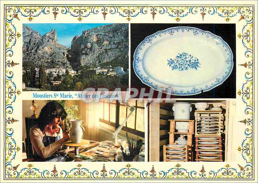 Moustiers Ste-Marie — Atelier des Fontaines — Graphil