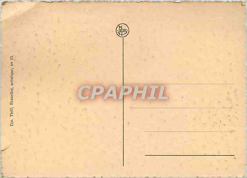 CPM Gand Place Ste Pharailde et Marche aux Poissons  — Rückseite