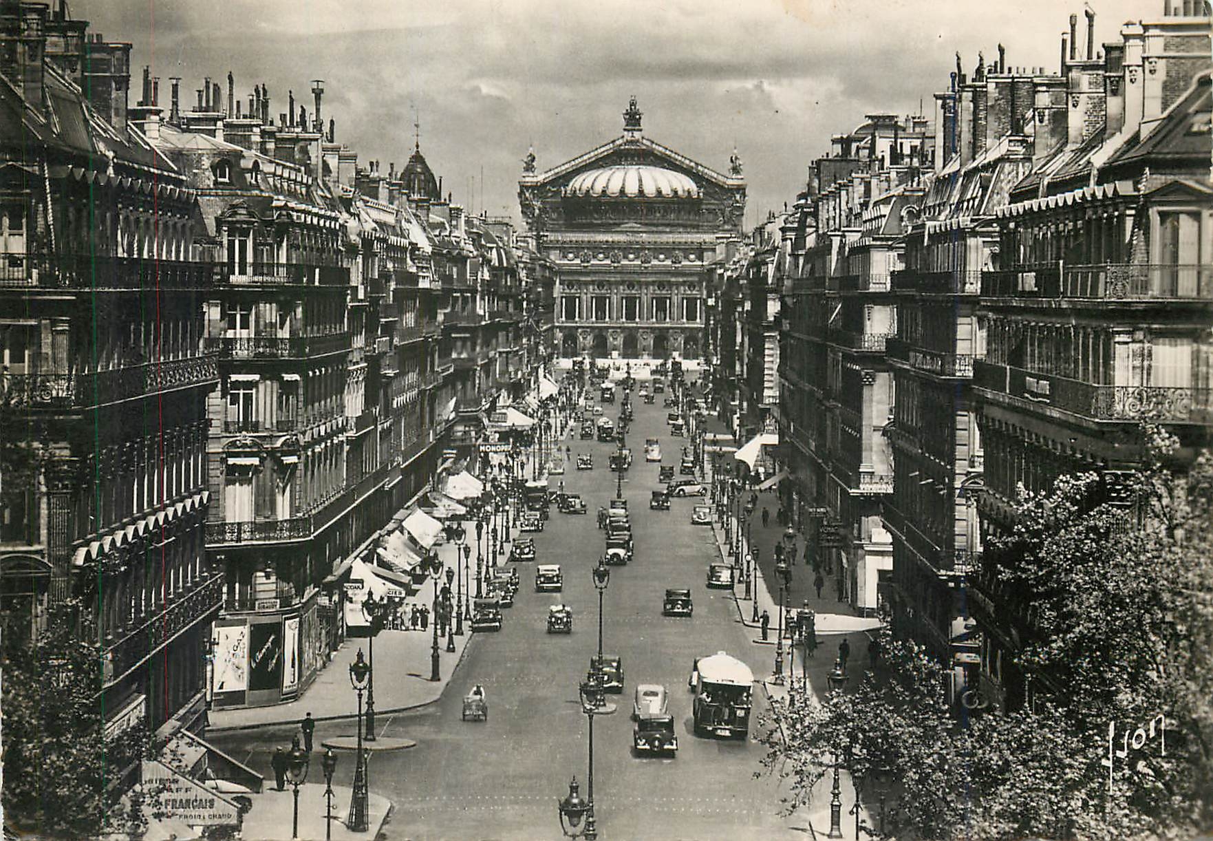 CPM Paris Avenue de l'Opera 