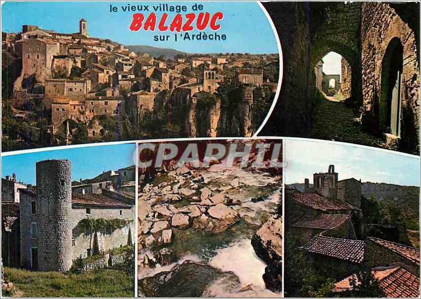 Balazuc — village on the Ardèche — Éditions J. Cellard