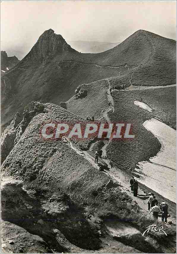 CPM Le Mont Dore P de D Promenade au Sommet du Sancy 