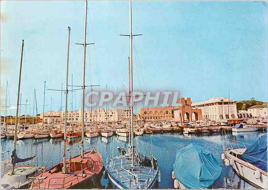CPM Algerie Station Balenaire et le port de plaisance 
