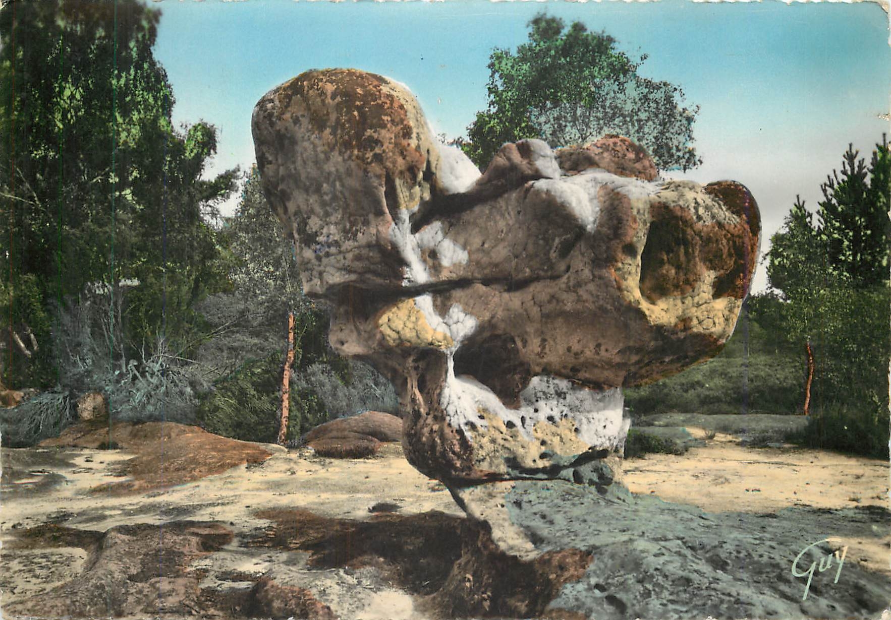 Der Sphinx der Druiden — Fontainebleau — Französische Kunstausgabe