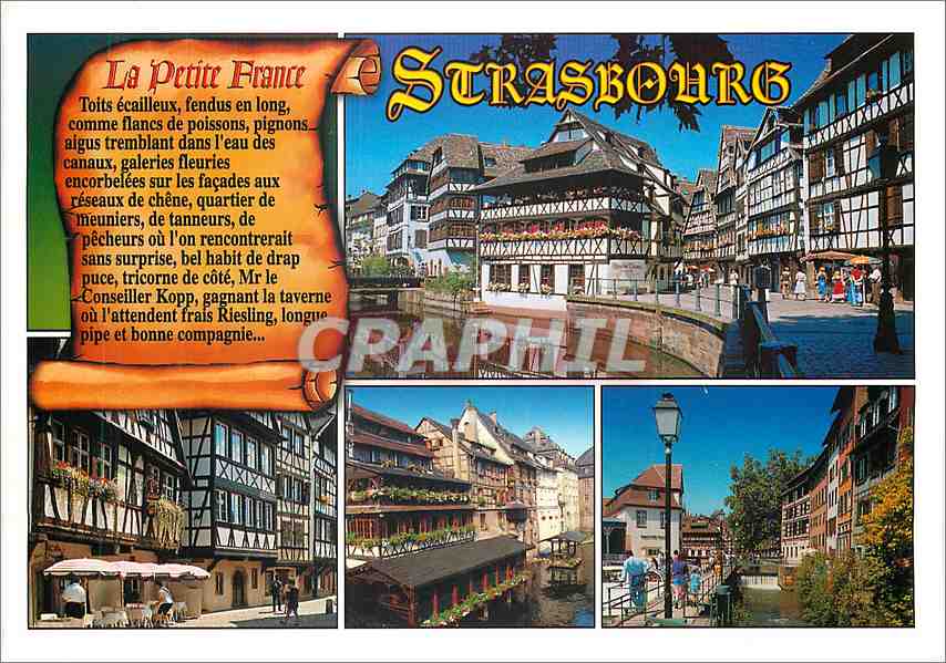 CPM Strasbourg La Petite France 