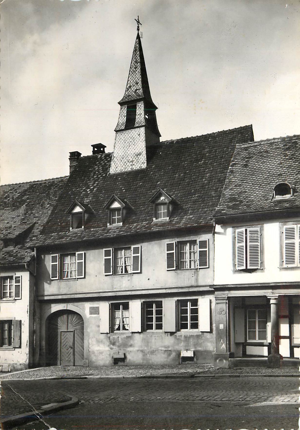 CPM Kaysersberg Ht Rhin Maison natale du d'Albert Schweitzer 