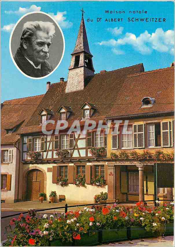 CPM Kaysersberg Alsace Maison Natale du Dr Albert Schweitzer 