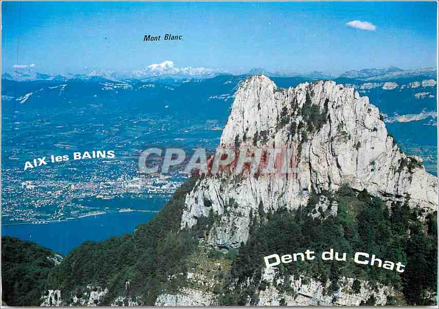 CPM Mont Blanc Dent du Chat 