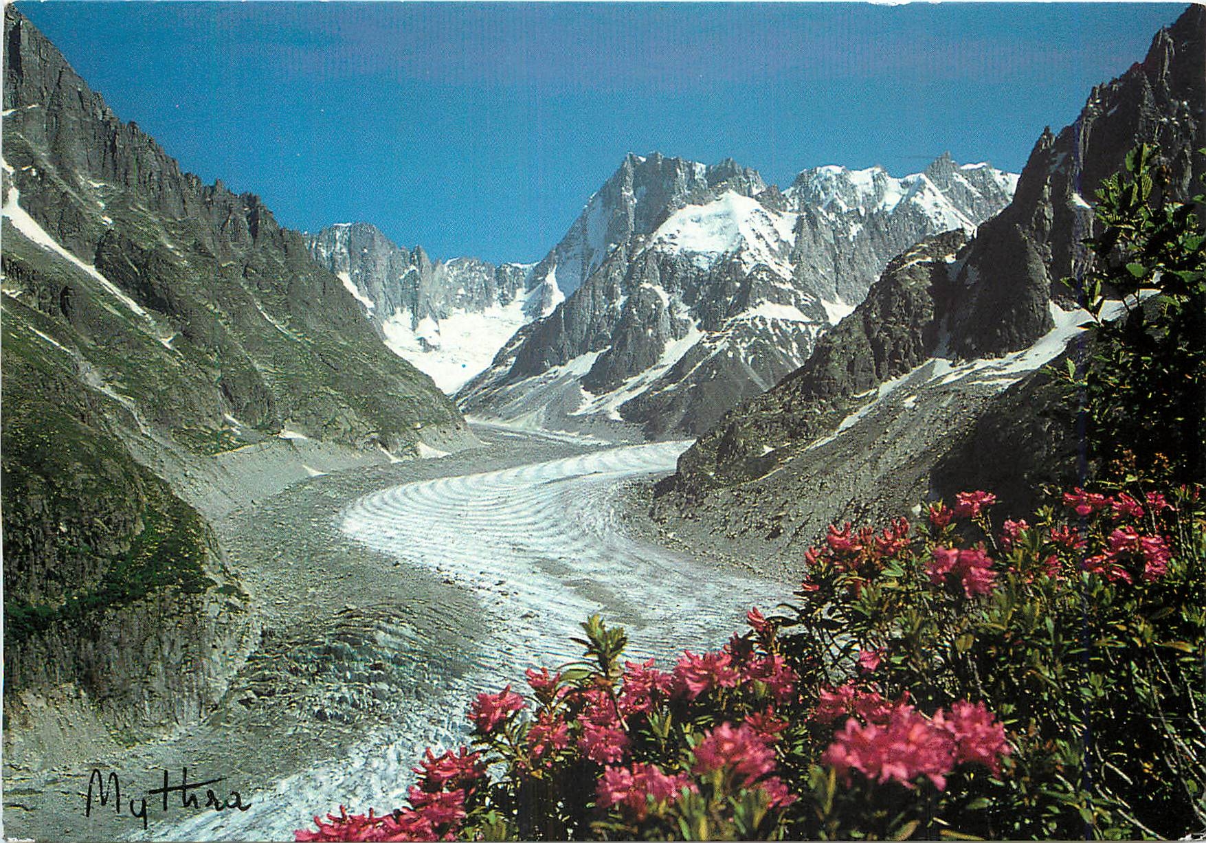CPM Massif du Mont Blanc La Mer de Glace 