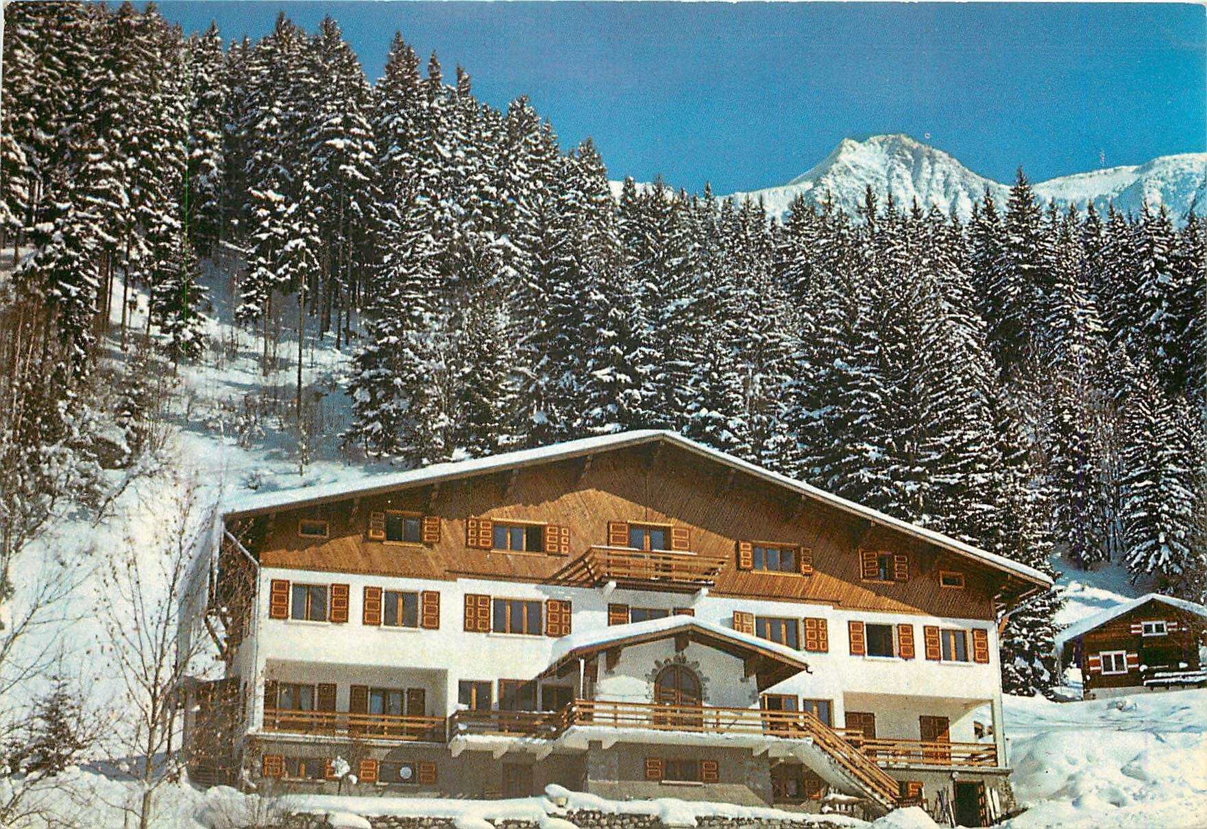 CPM Chalet Chanteclerc Propriete du Comite d'Entreprise de CNAV Les Contamines Montjoie