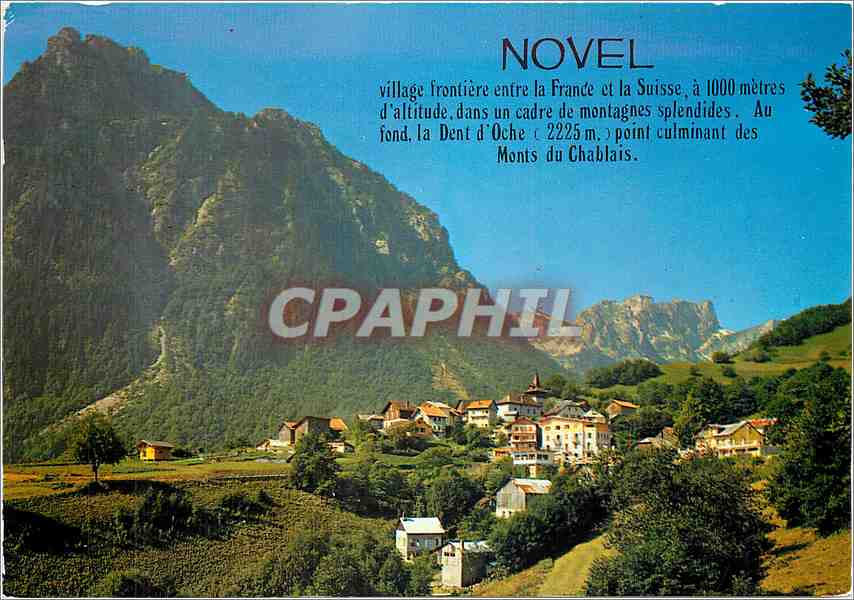 CPM Novel Haute Savoie Vue generale 