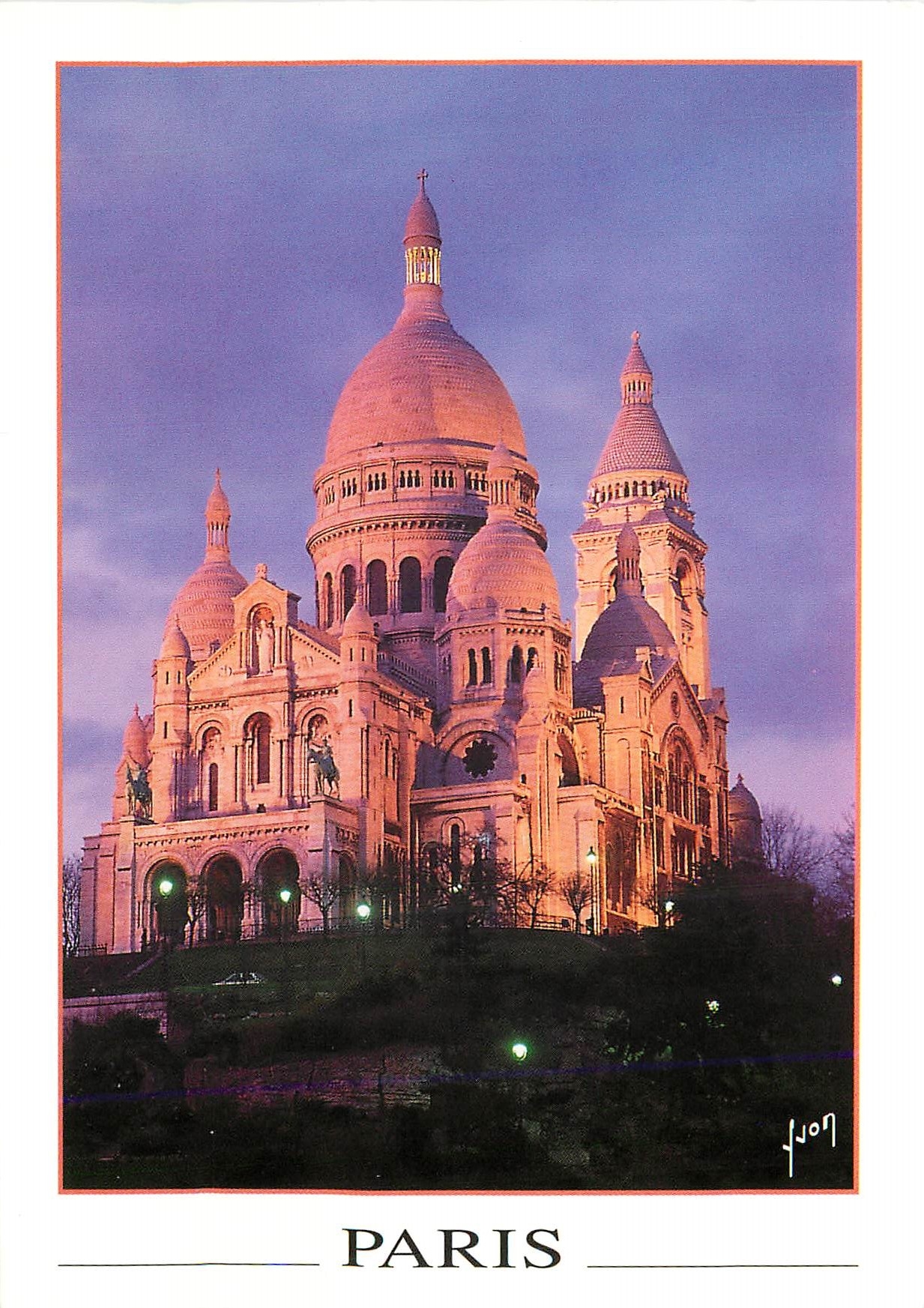 CPM Paris Basilique du Sacre Coeur 