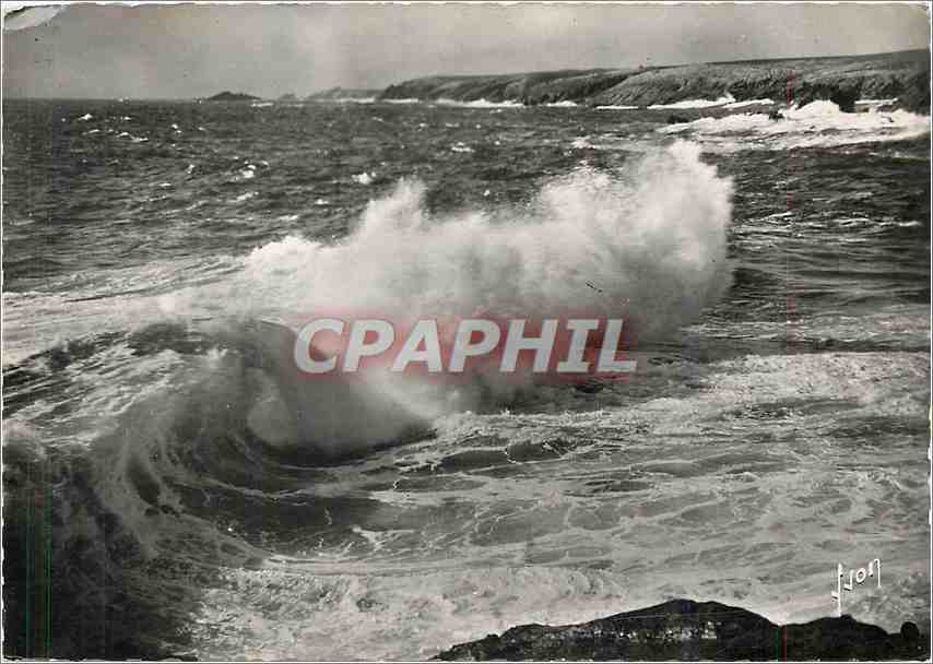CPM Presqu'ile de Quiberon Morbihan La Cote Sauvage 