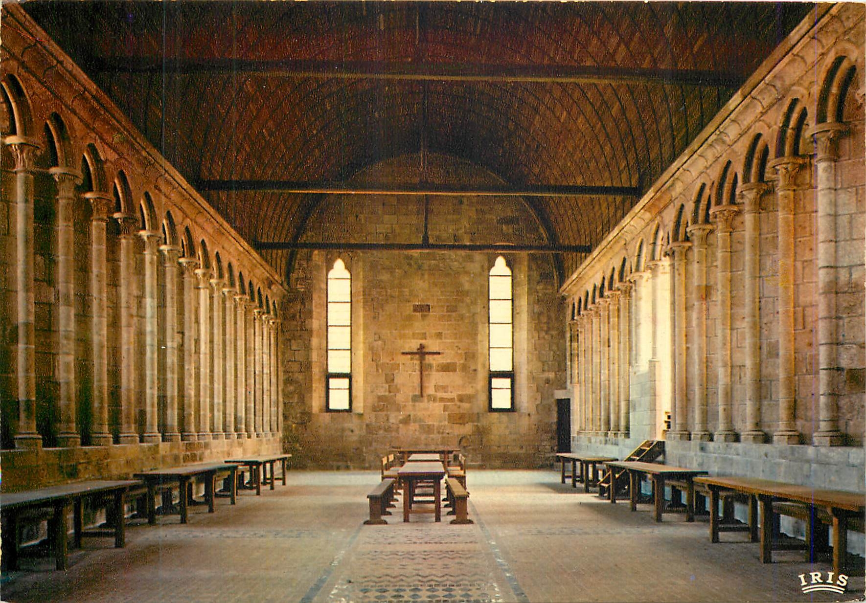 CPM Le Mont Saint Michel Le Refectoire des Moines 