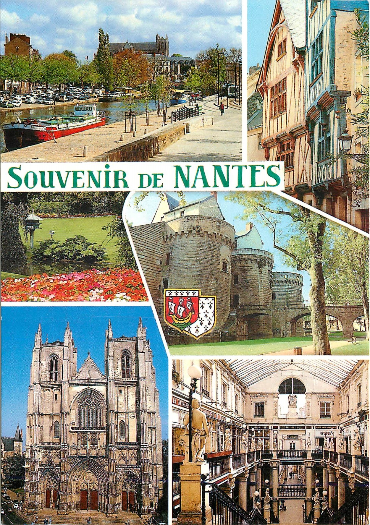 CPM Souvenir de Nantes 