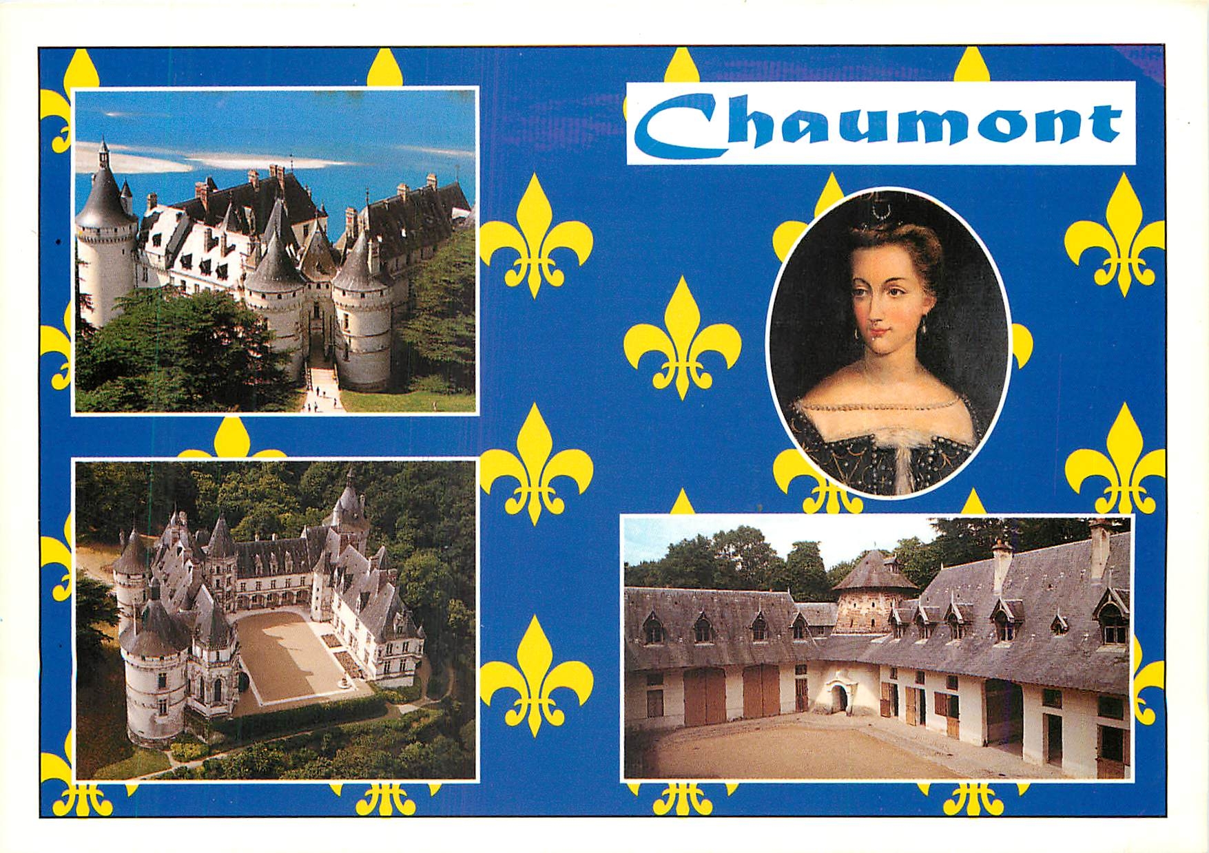 CPM Chaumont Loir Cher Dominant fierement la Loire 