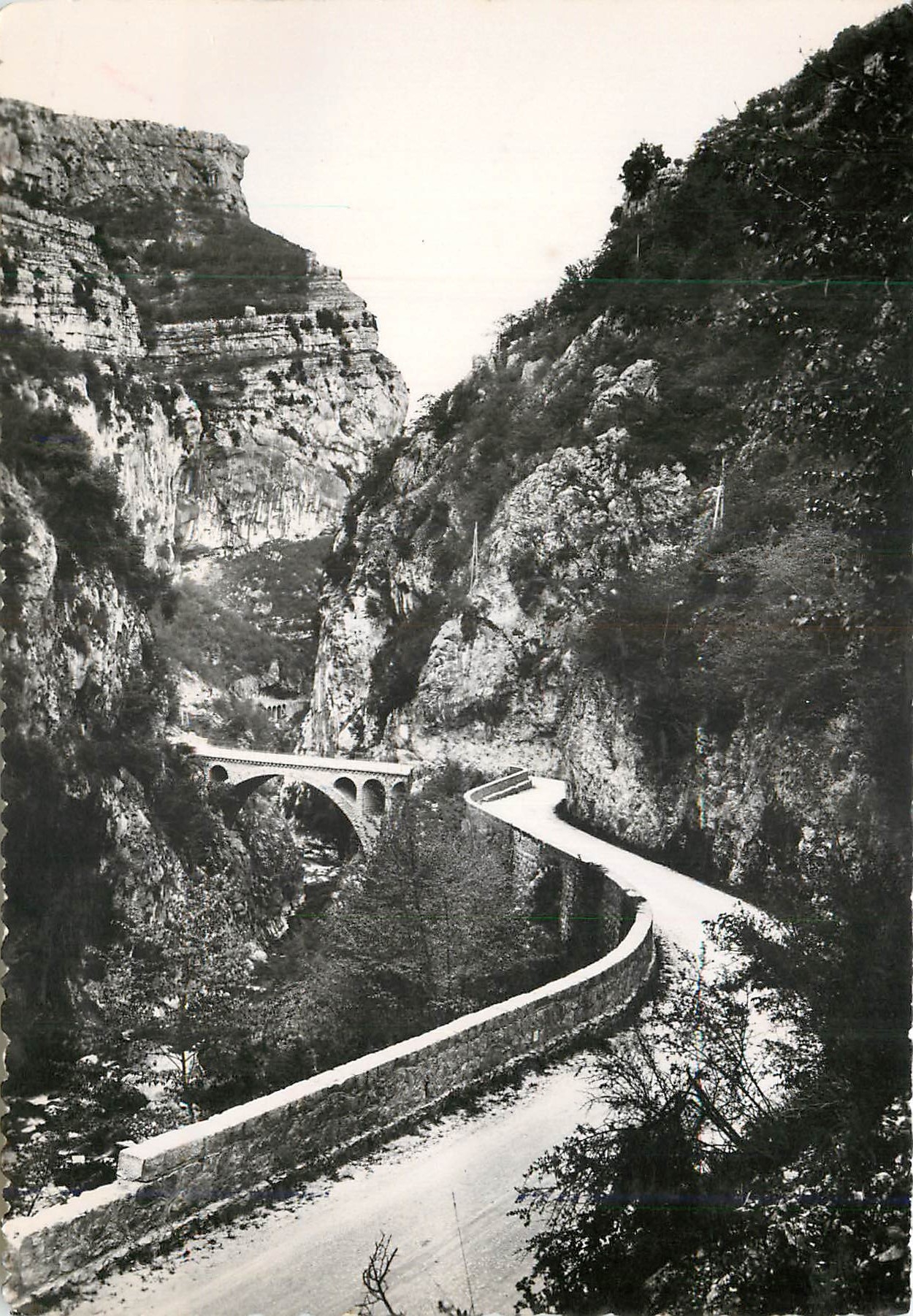 CPM Gorges du Loup Alpes Maritimes Le Pont de l'Abime 
