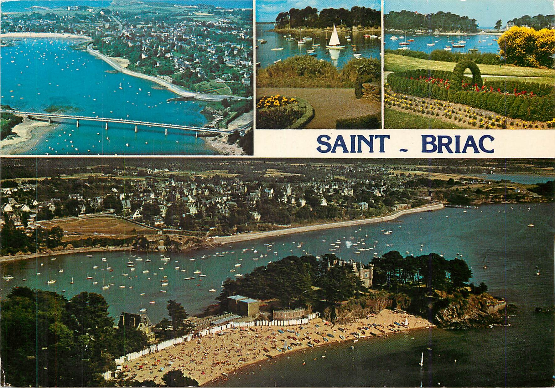 Saint-Briac — vue aérienne et port — Éditions du Gabier
