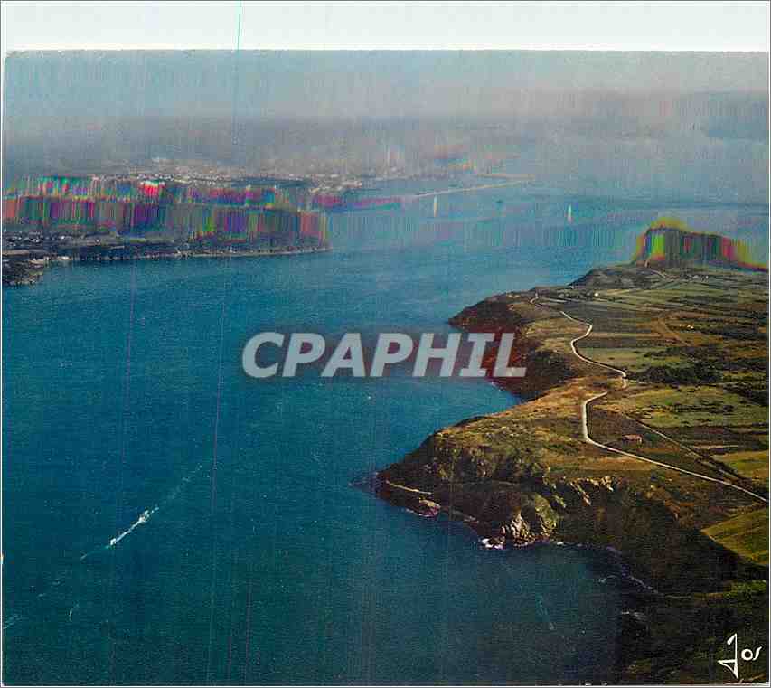 CPM Le Goulet de Brest C'est une passe etroite entre la pointe des Espagnols et Sainte Anne du Porzi
