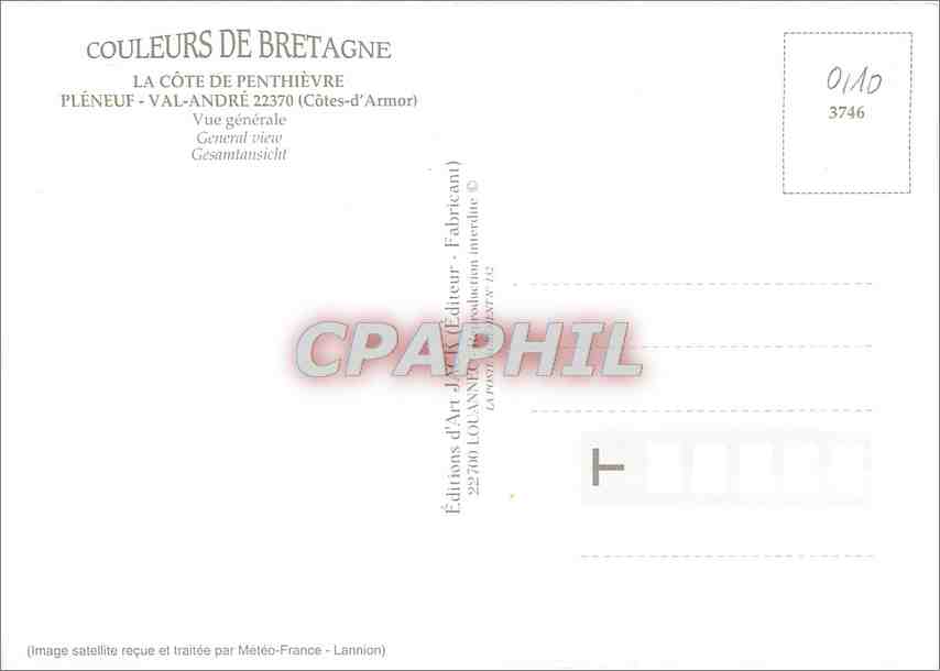 CPM Le Val Andre  — Back