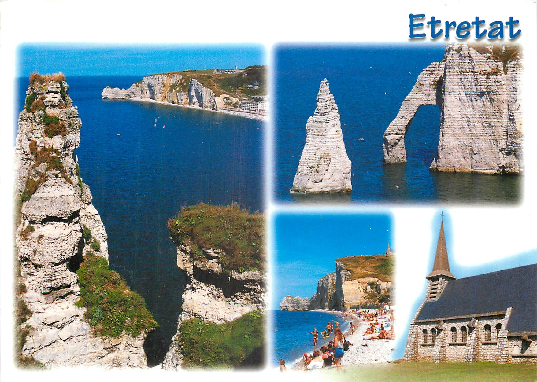 CPM Etretat Seine Maritime Merveilles de la Cote 