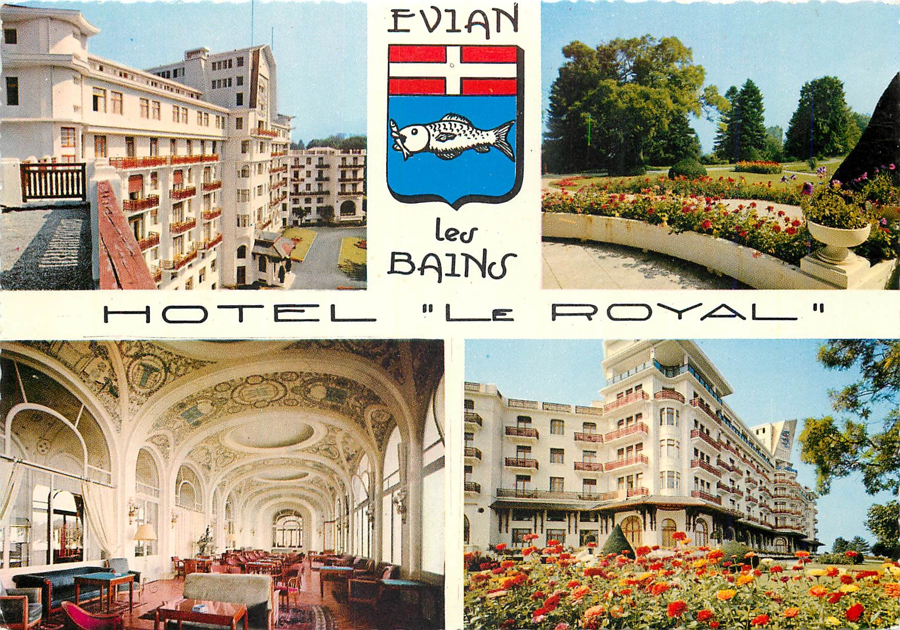 CPM Evian les Bains Hotel Le Royal 