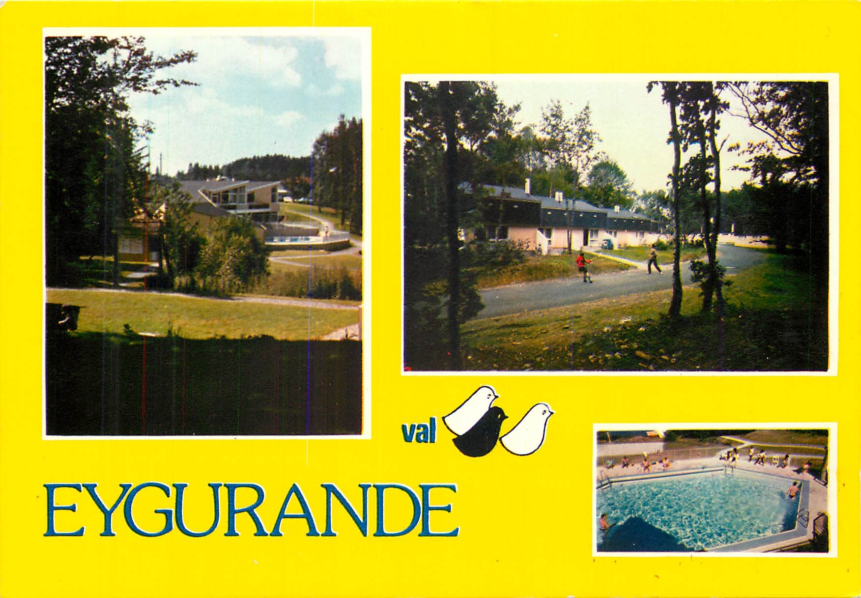 CPM Eygurande Correze Village de Vacances Val 