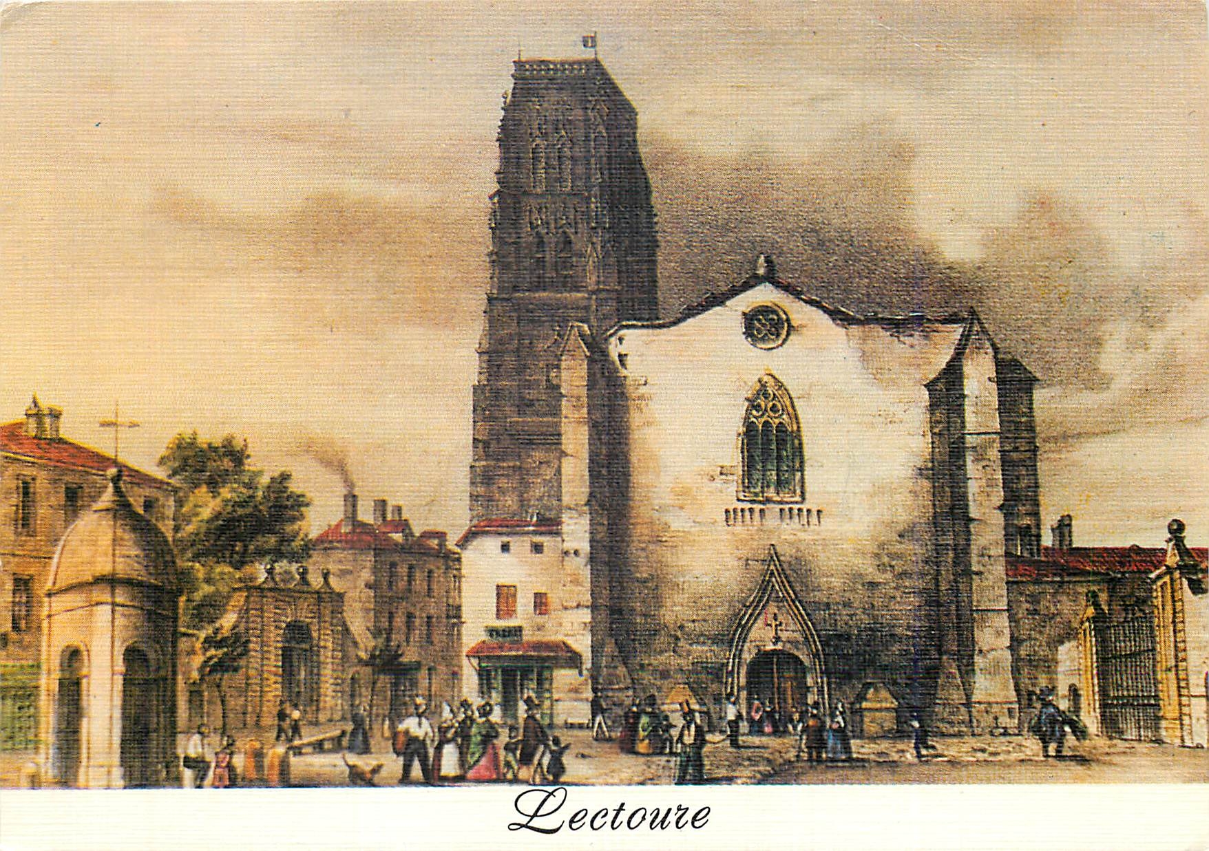 Lectoure — Église Saint-Pierre — Images du Passé (Gers) n°2181