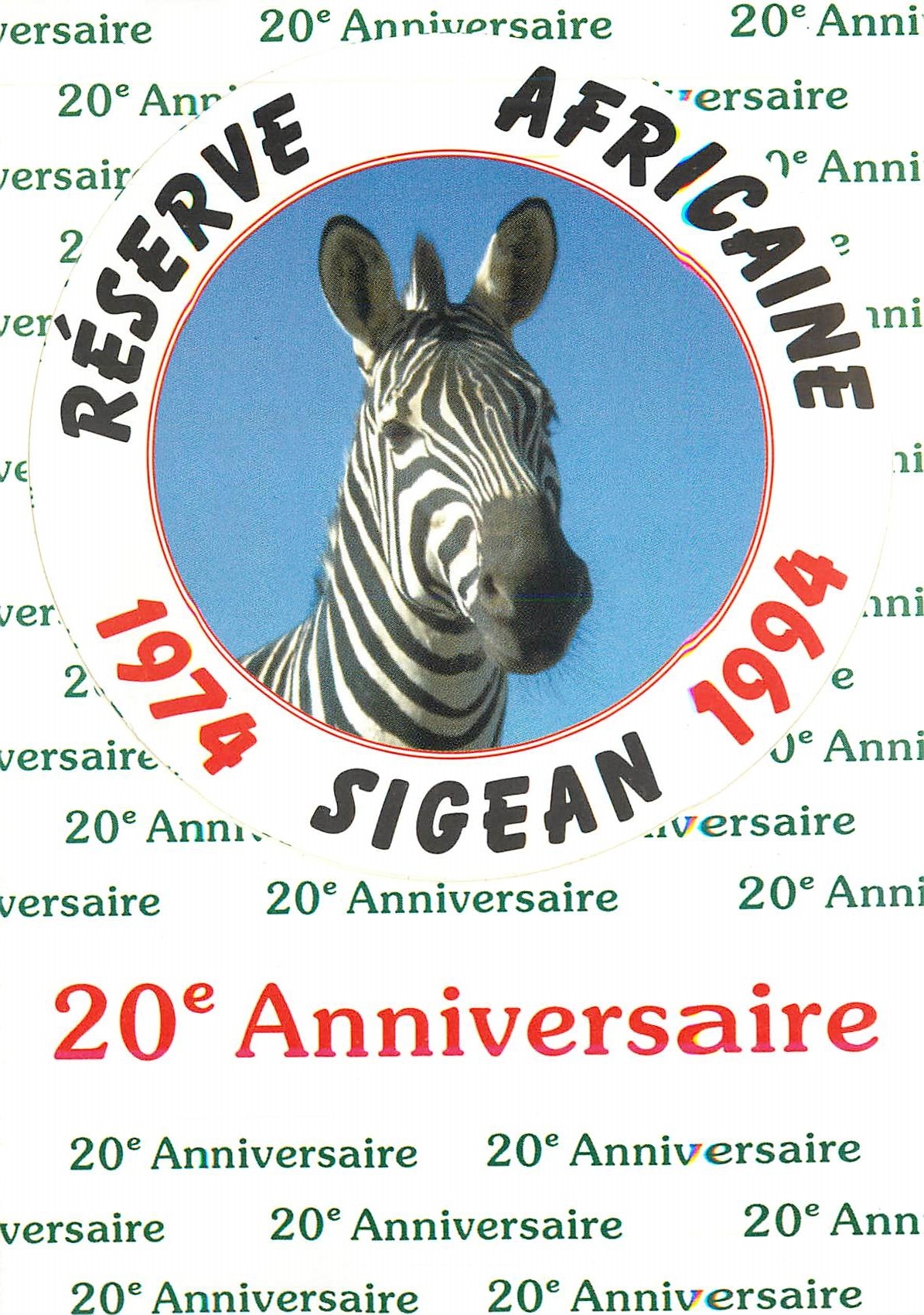 CPM Reserve Africane Sigean SIGEAN Zebre Zoo