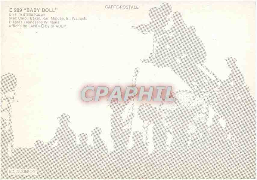 CPM Carroll Baker Un Film d'Elia Kazan d'Apres Tennessee Williams  — Back