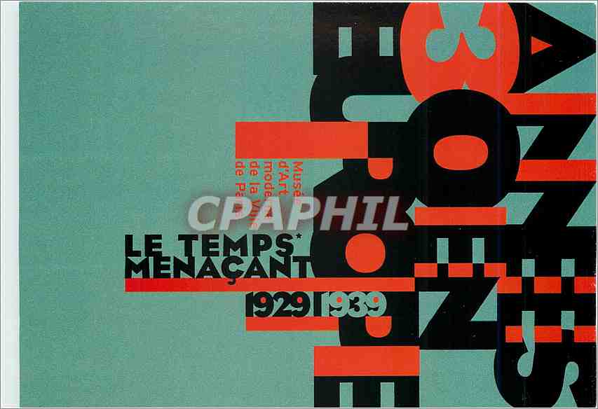 CPM Mairie de Paris Le temps menacant 1929 1939