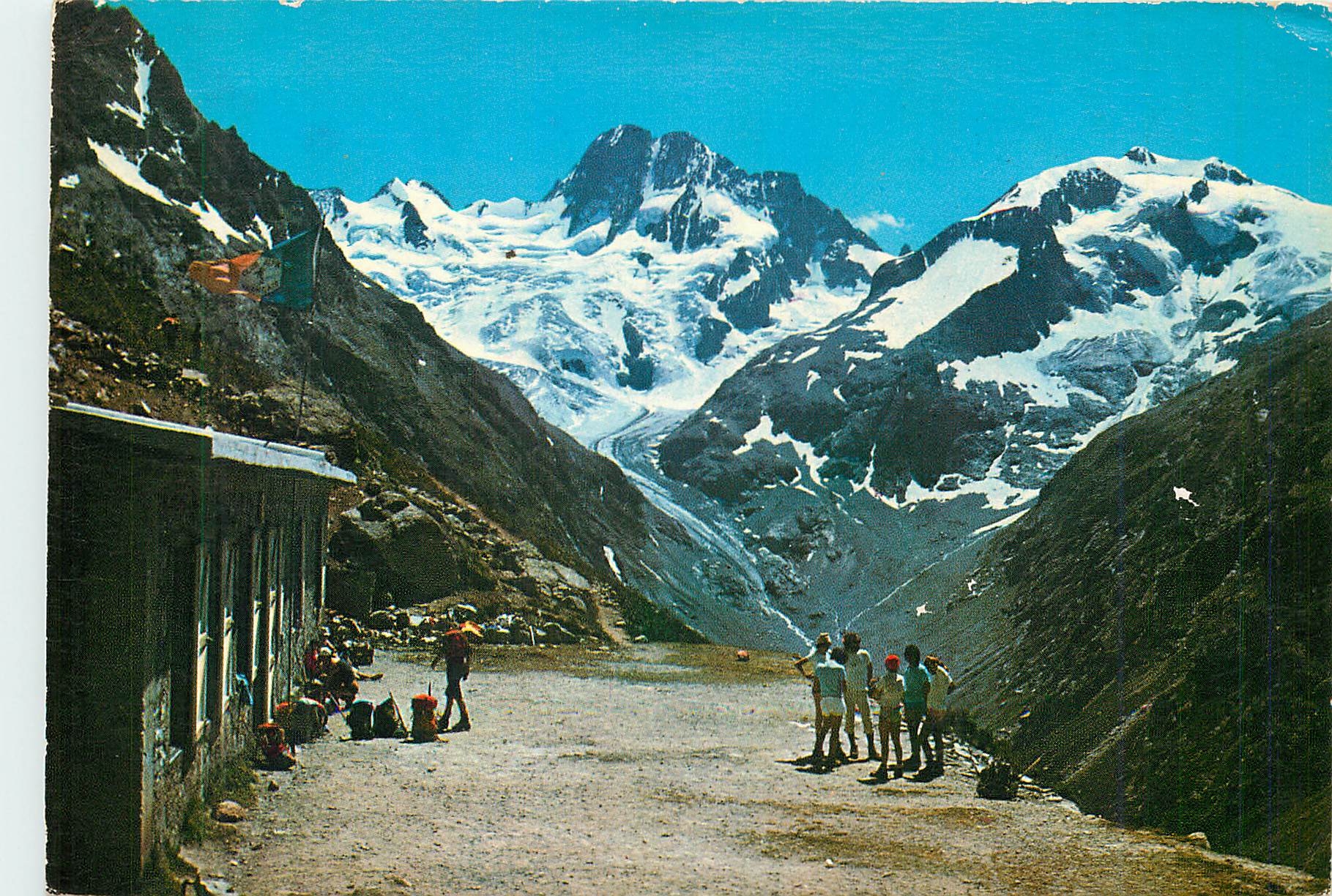 Les Alpes du Dauphiné — Massif des Écrins - Refuge Temple - Glacier de la Pilatte — Éditions J. GELLARD