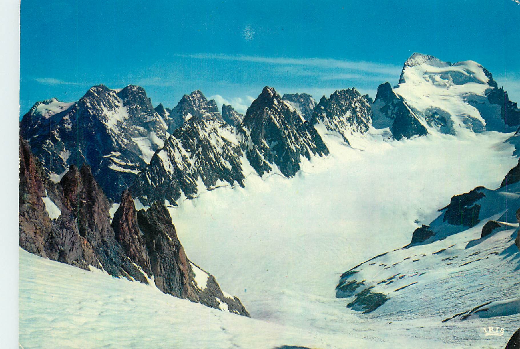 CPM Massif des Ecrins Le Pelvoux Le Pic Sans nom L'Ailefroide les Ecrins 