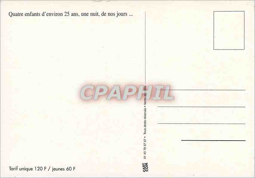 CPM Petit Montparnasse Les Abimes Julie Gayet Michael Cohen  — Back
