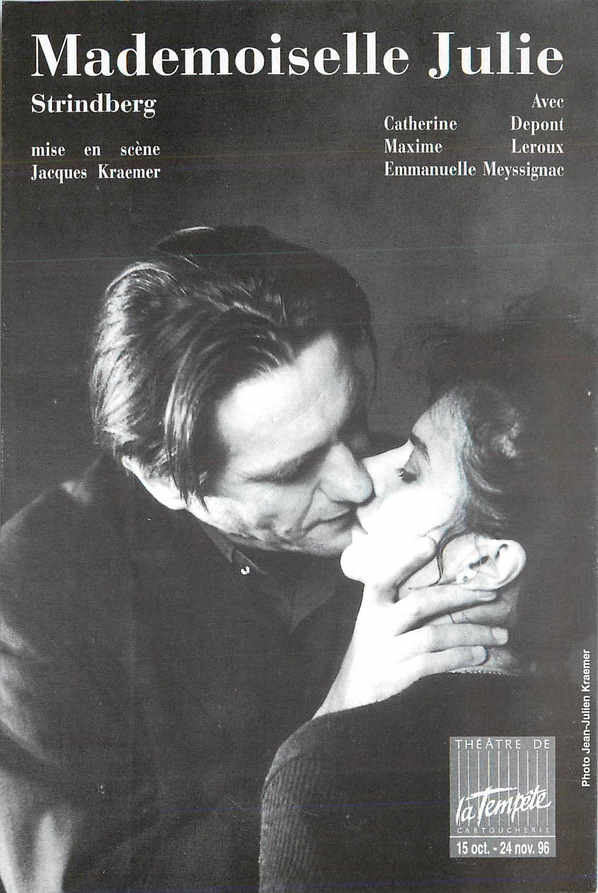 CPM Mademoiselle Julie La Patte du Singe Jacques Kraemer