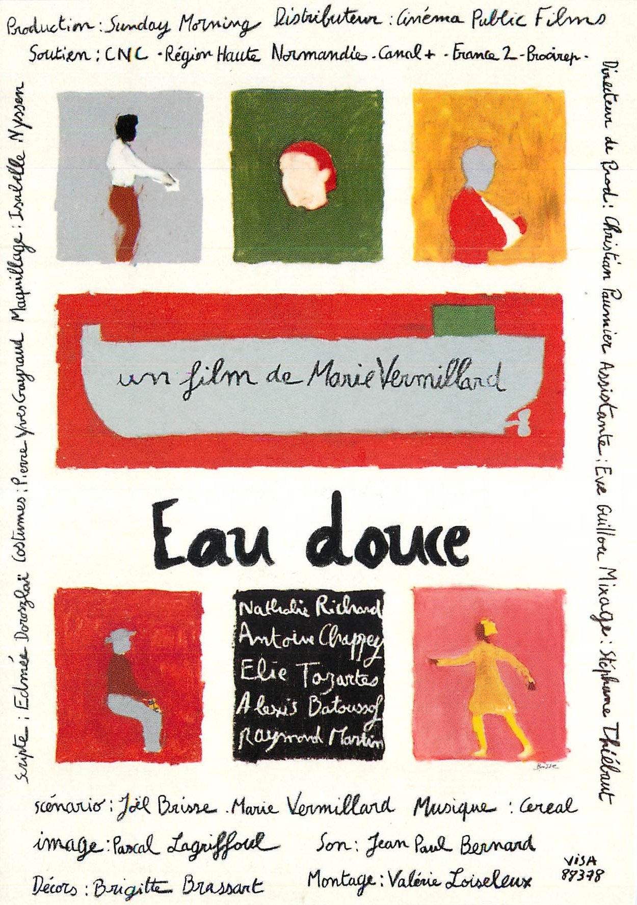 CPM Eau Douce precede de Quelqu'un 2 films de Marie Vermillard En exclusivite a l'Espace Saint Miche