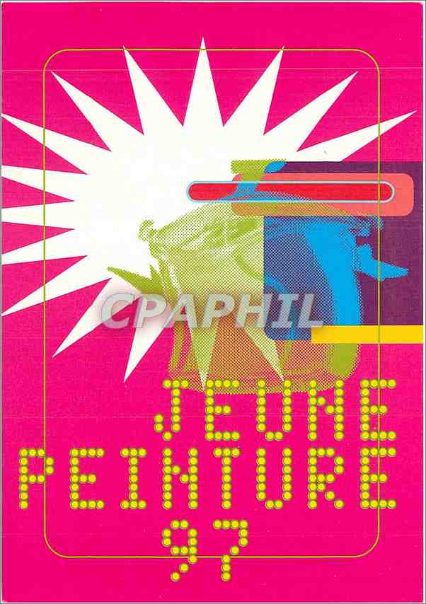 CPM Jeune Peinture 97 Espace Eiffel Branly