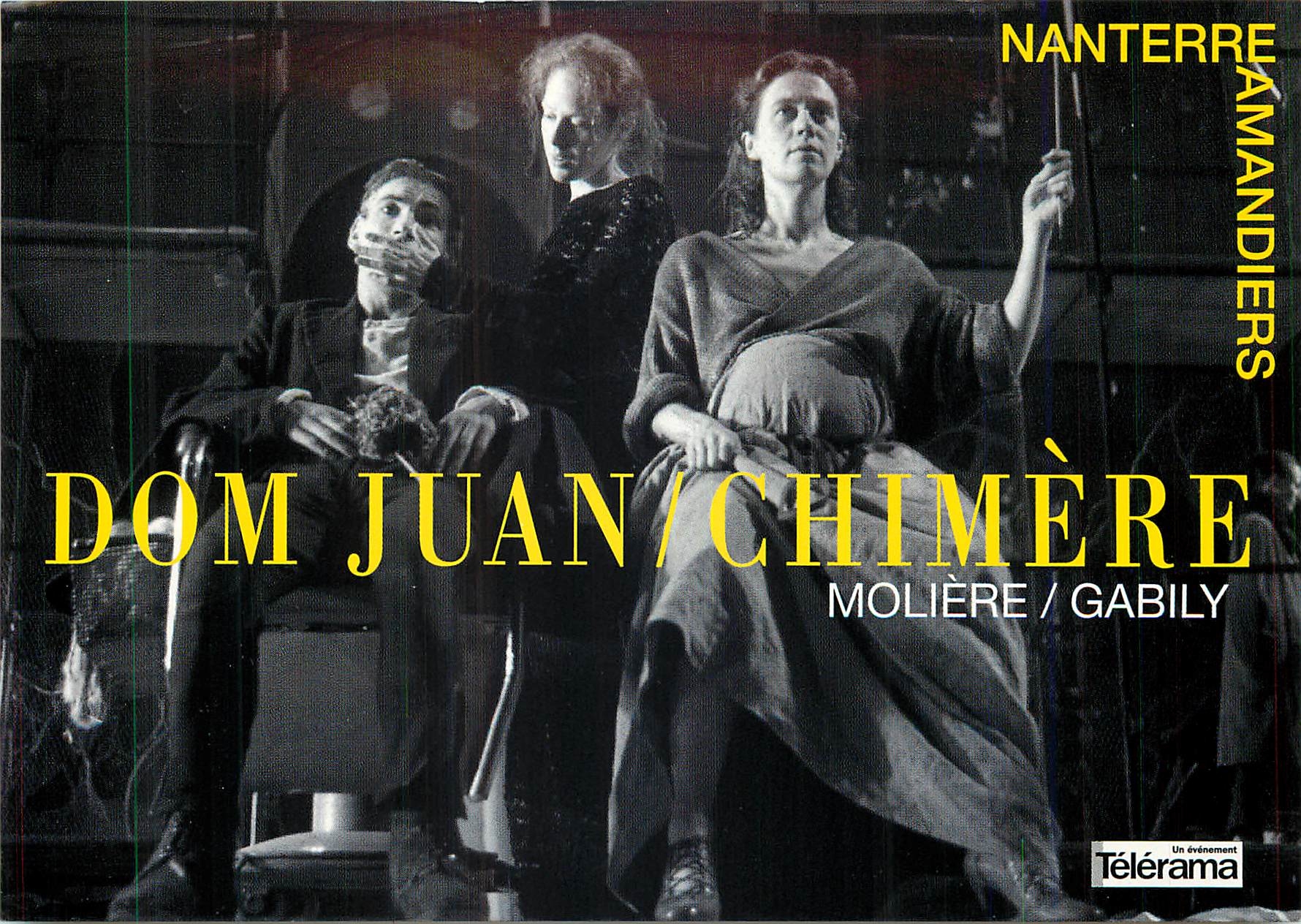 CPM Dom Juan Chimere Moliere Gabily Nanterre