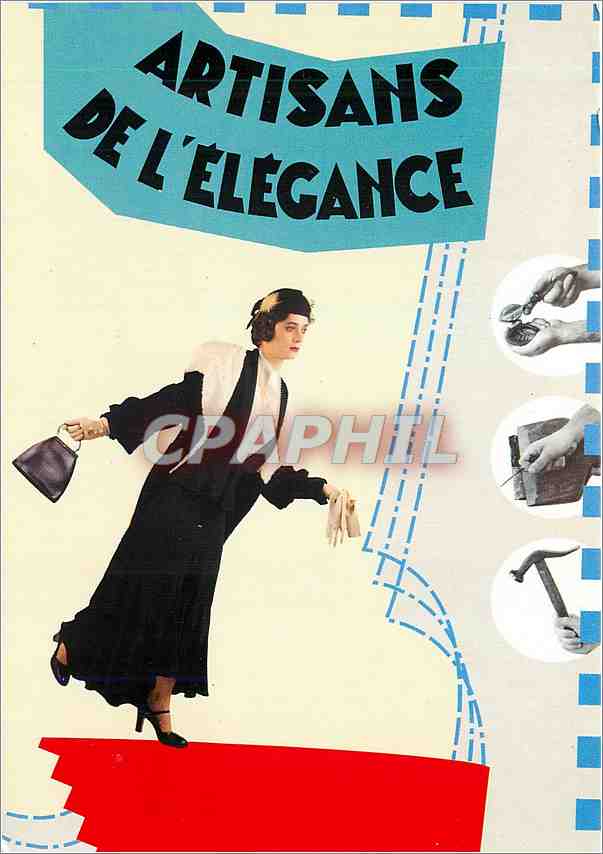 CPM Artisans de l'Elegance Exposition presentee jusqu'au 16 mai 1994 