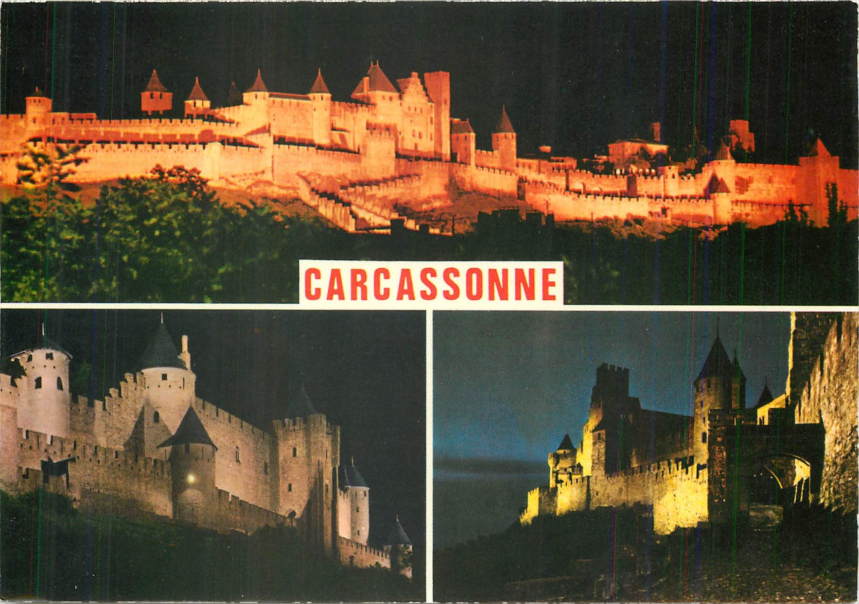 CPM Carcassonne La Cite Il ne faut pas mourir sans avoir vu Carcassonne 