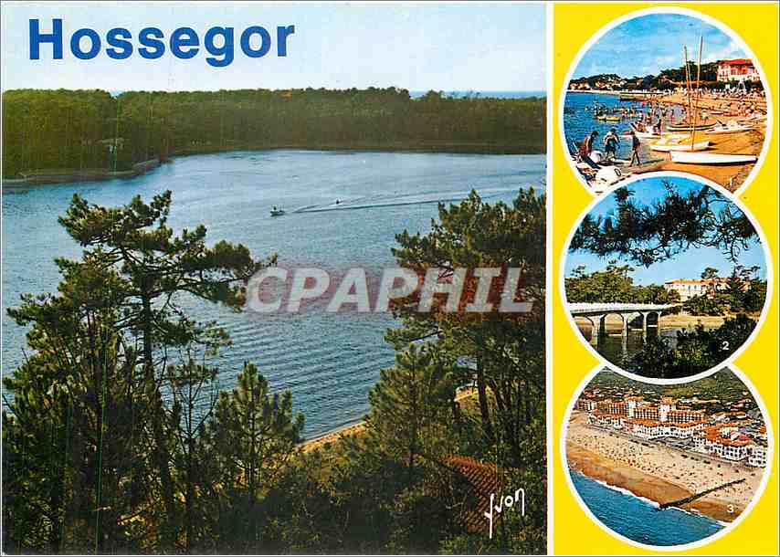 CPM Hossegor Landes Plage du Parc sur le lac 