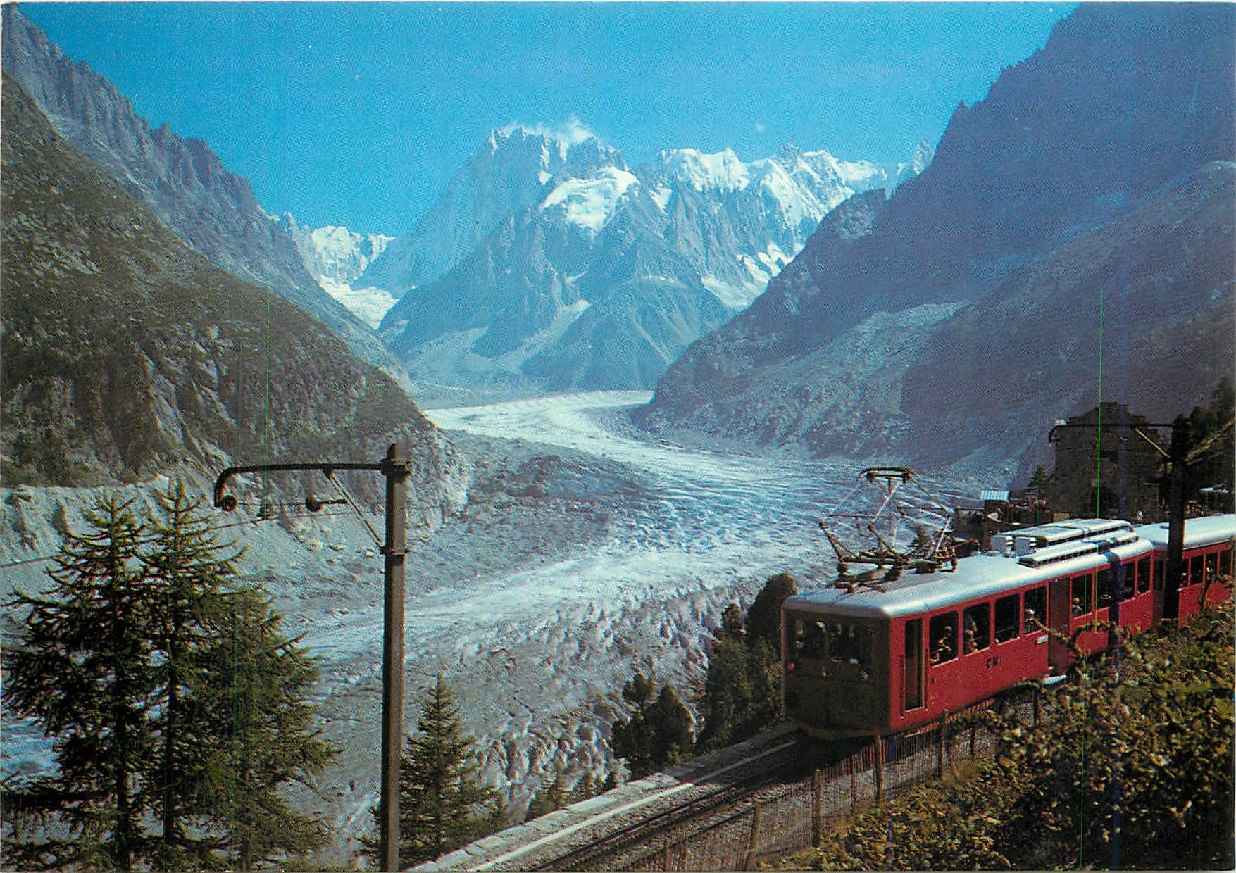 Chamonix - Mont-Blanc — La Mer de Glace et le Téléphérique du Montenvers — Éditions Grenoble