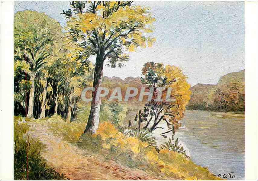 CPM Peinture de Roger Colle En Septembre 
