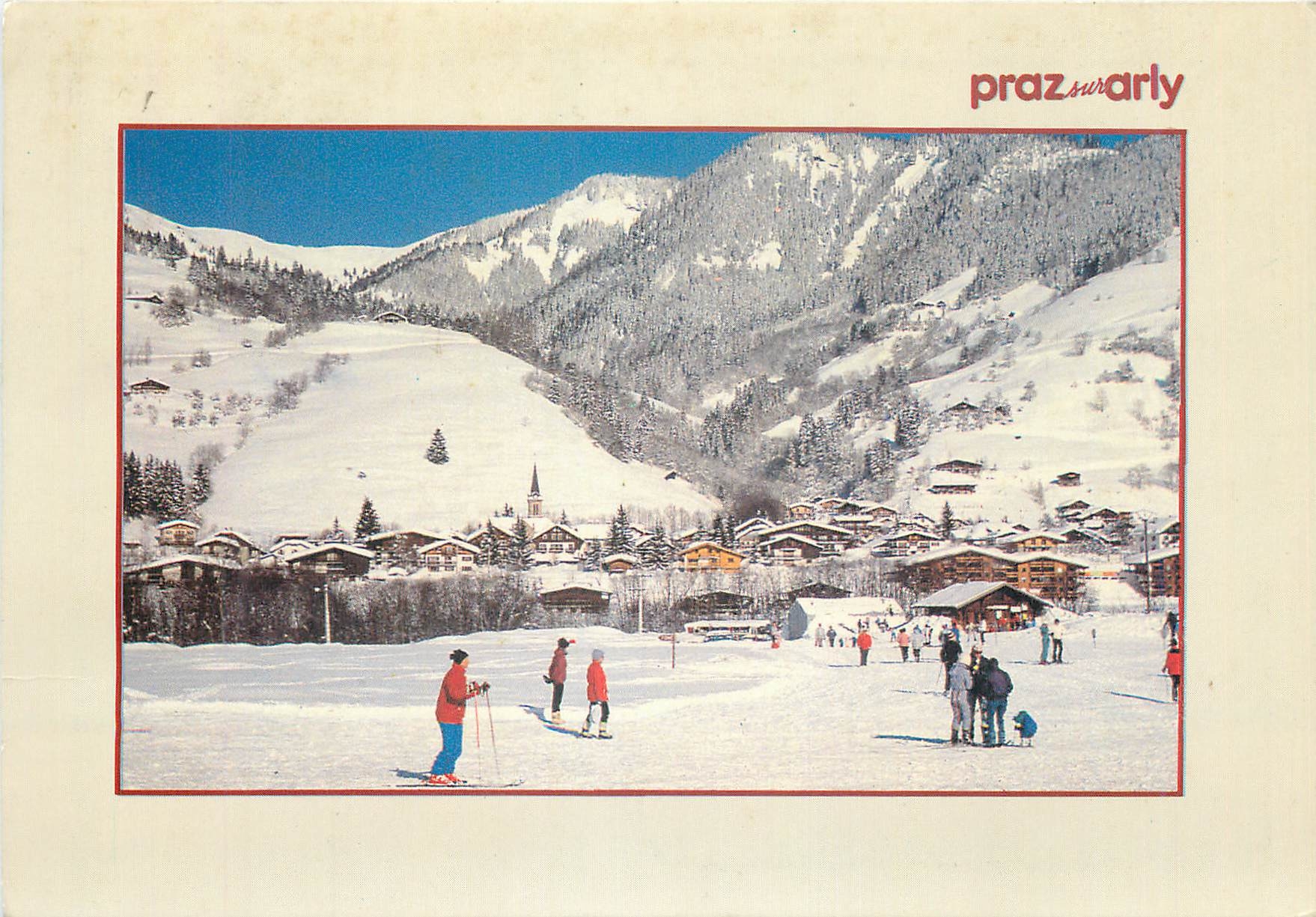 Praz-sur-Arly — station de ski — diffu-cartes