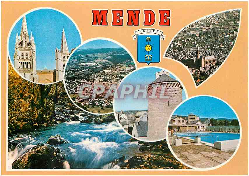 CPM Mende Lozere Divers aspects de la ville 