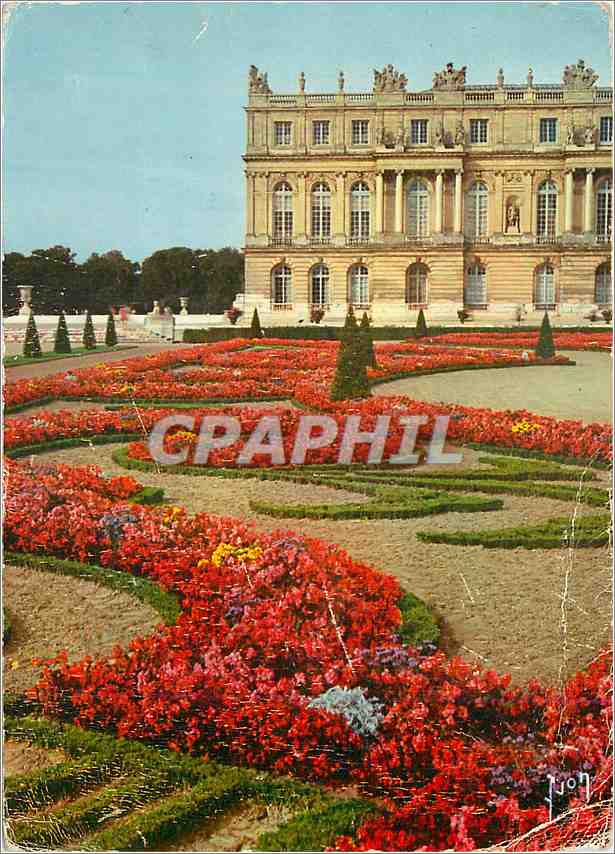 CPM Chateau de Versailles Les Parterres du Midi 