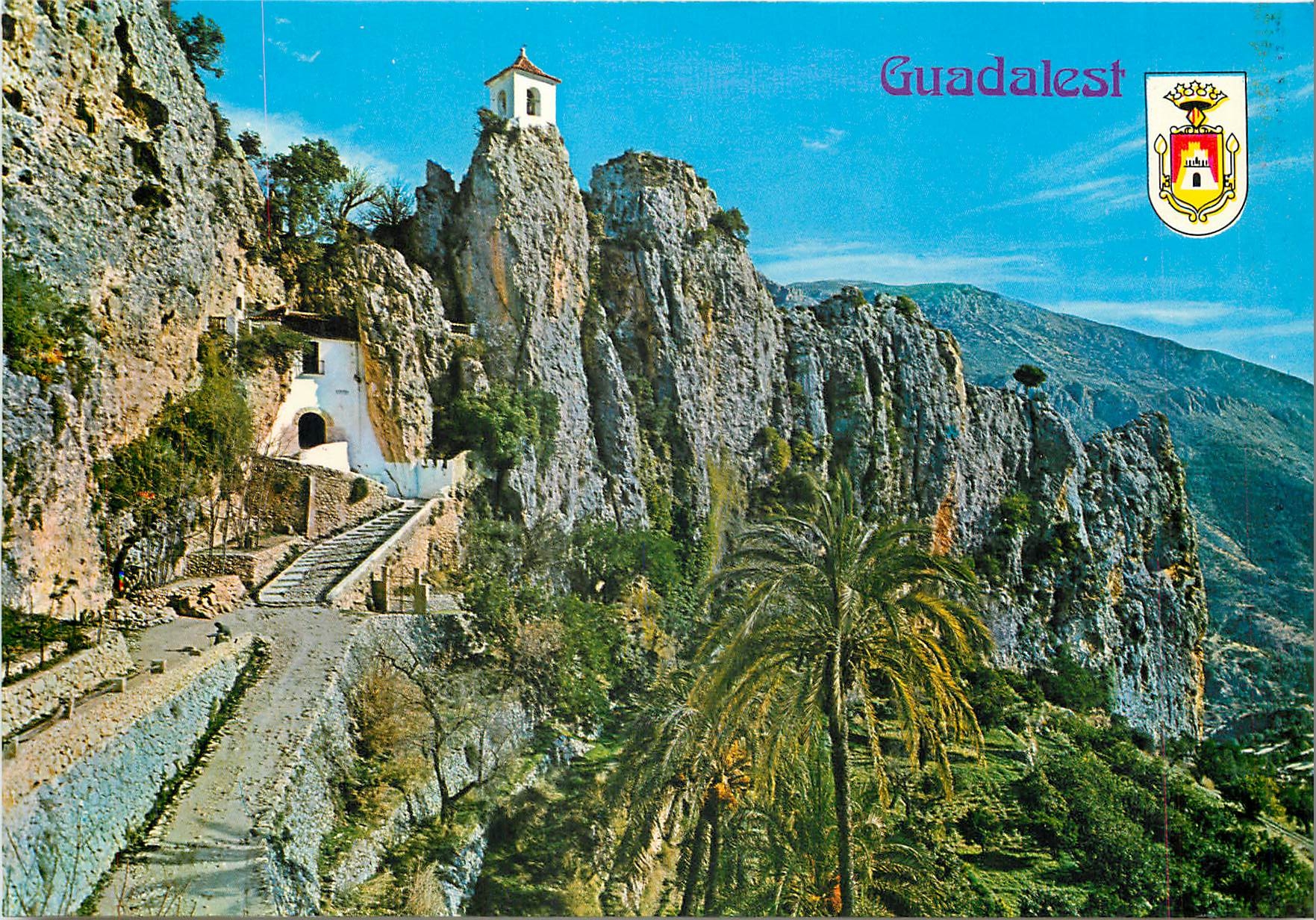 CPM Castell de Guadalest Vue pittoresque 