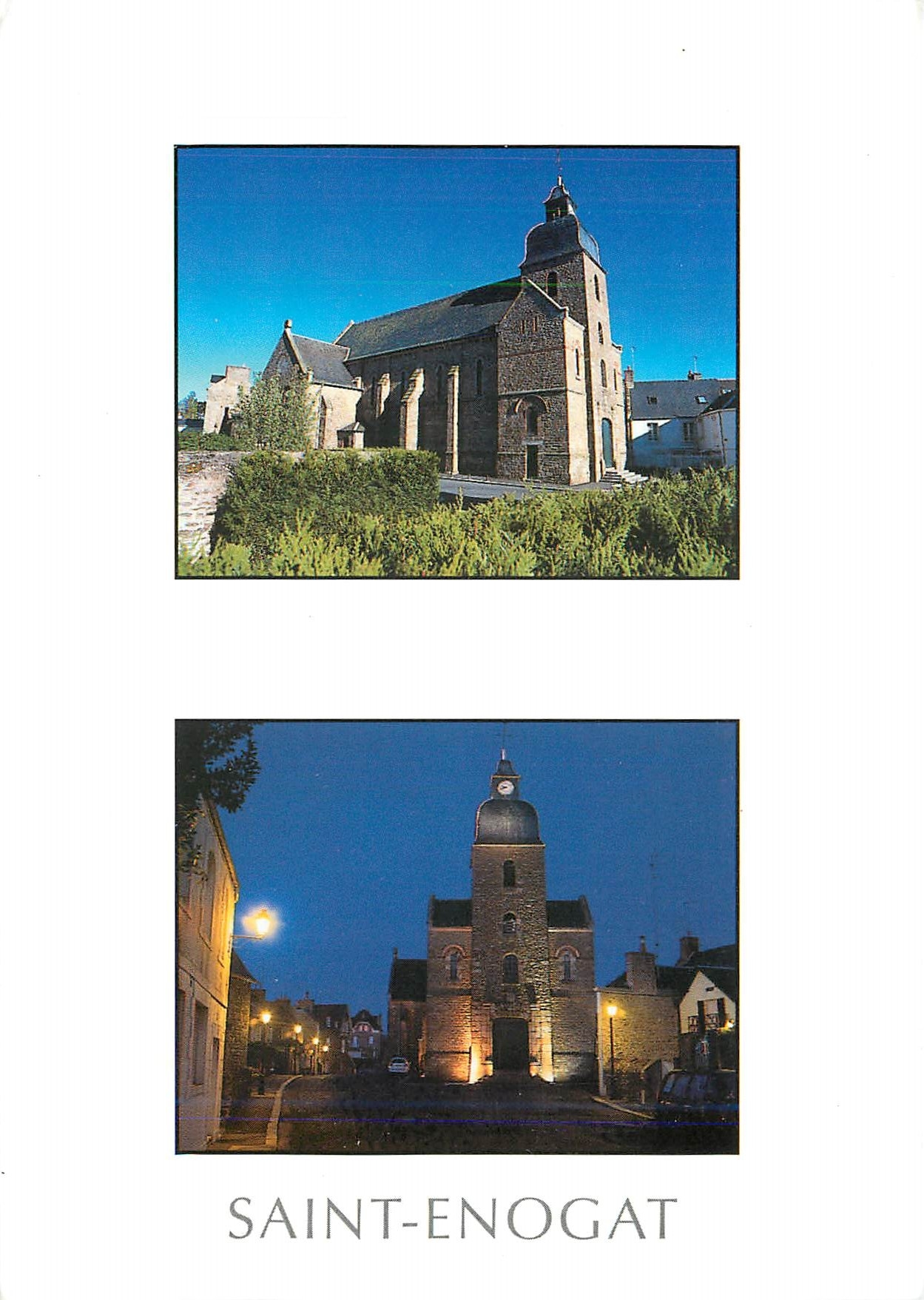 Saint-Enogat — église et clocher — Éditions d'Art J. Louanne