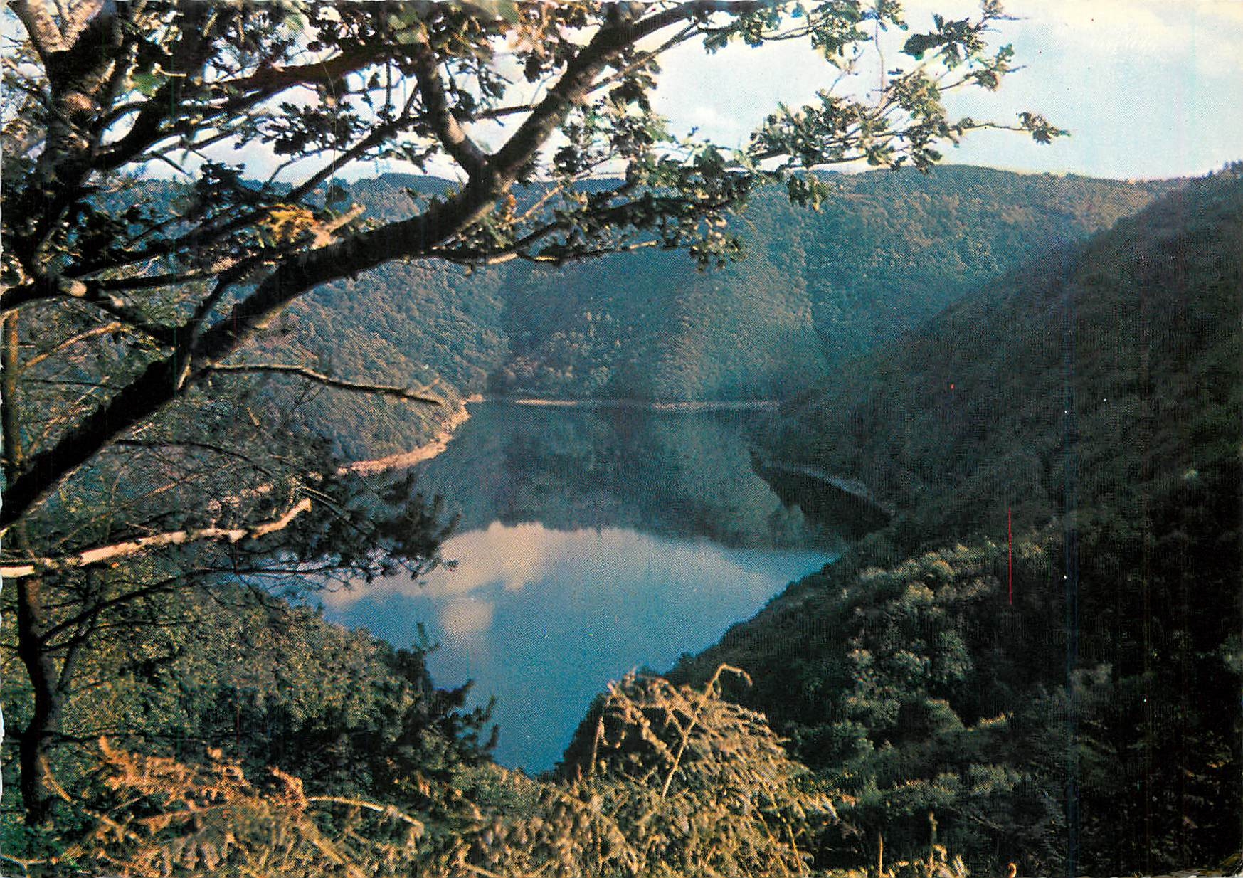 CPM La Correze Le Pays Vert Lac du Chastang 