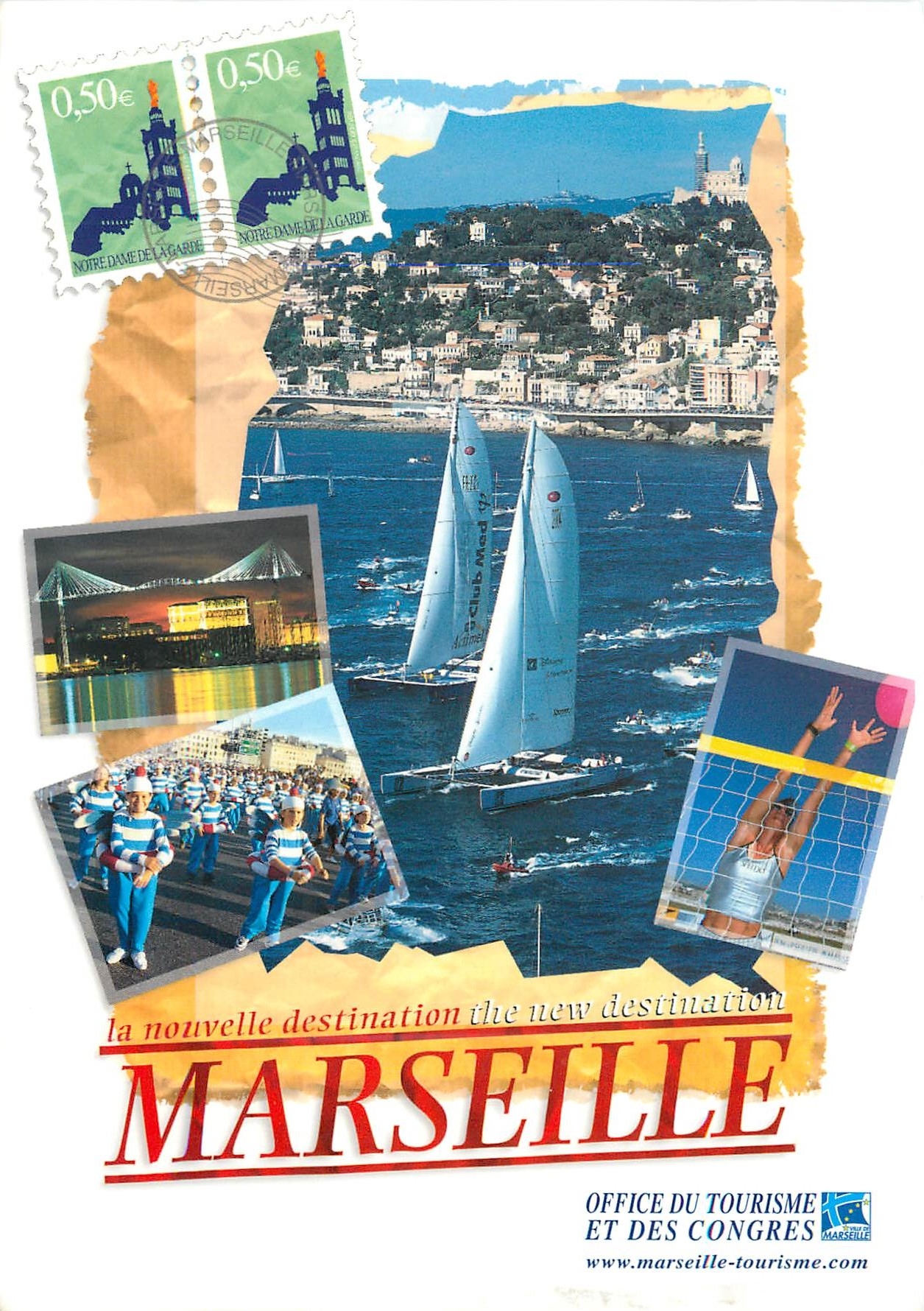 CPM Marseille Office du Tourisme et des Congres Bateau Volley-Ball Volley Ball